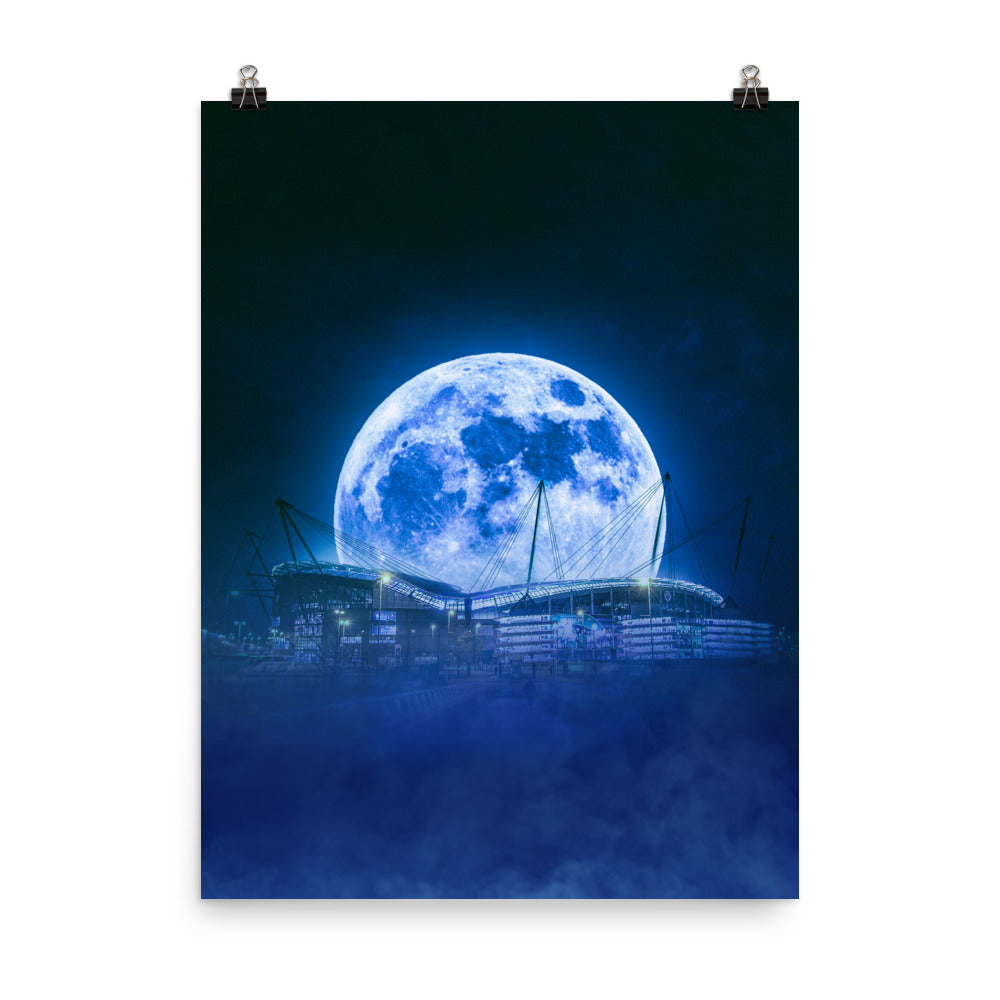 Blue Moon Rising Poster