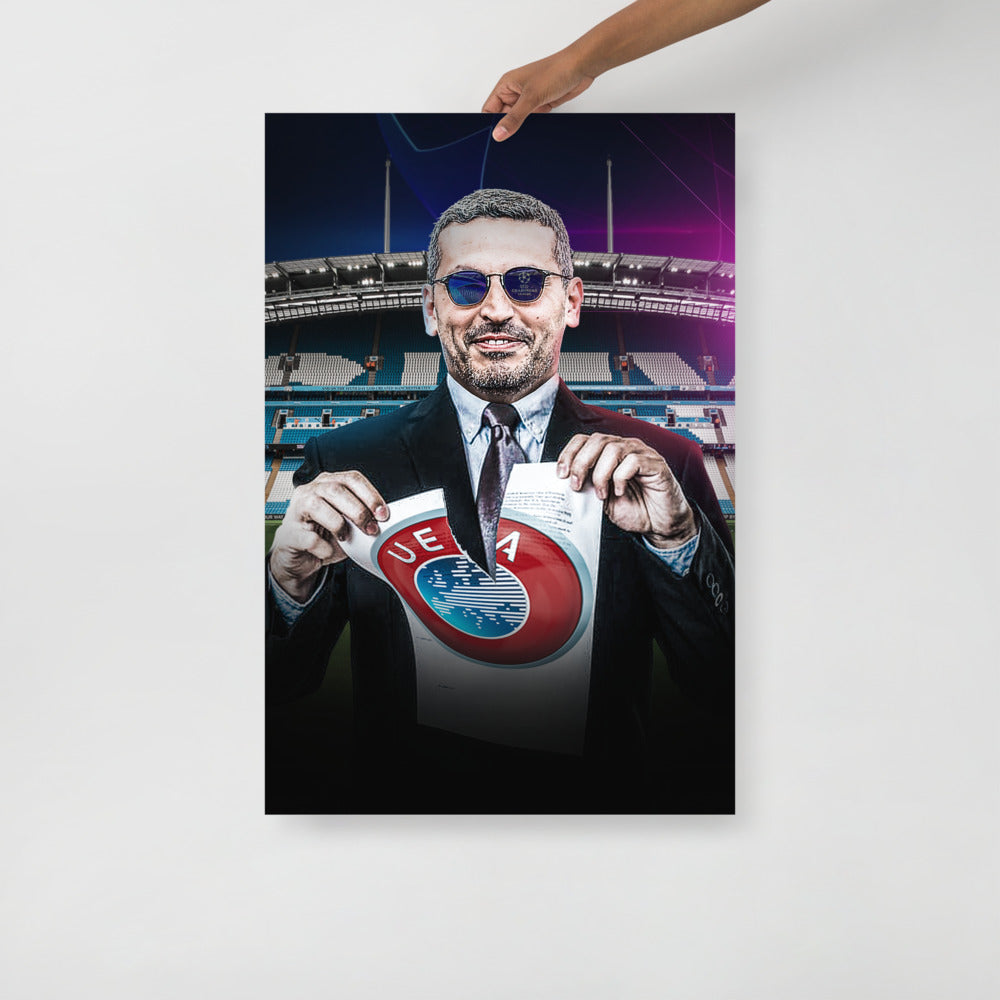 Khaldoon vs UEFA Poster